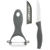 5Five Schälmesser 17,5 cm, Sparschäler, Grau