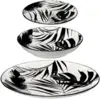 Secret de Gourmet Geschirrset 18-teilig Pflanzenmuster Tafelservice in...