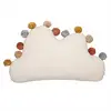 Atmosphera Kissen Wolke mit Pompons 30x50 cm Gemütliches Zierkissen fü...