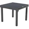 HESPERIDE Ausziehbarer gartentisch "piazza" graphit 8-sitzer aus epoxy...