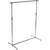 ATMOSPHERA 5five Kleiderständer aus Edelstahl silber, 190 cm Garderobe...