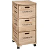 5five Simply Smart Stauraumschrank FIVE - Furniture on wheels, 3 woode...