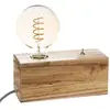Atmosphera, Tischlampe, Tischlampe Holz Braun 40 W 220-240 V (E27)