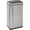 Mülleimer, automatisiert, 40 L, Edelstahl, silbern