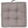 Atmosphera Sitzkissen Grau 40x40 cm für entspanntes Wohlfühlambiente i...