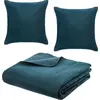 ATMOSPHERA Tagesdecke 240 x 260 cm und zwei Kissenbezüge 60 x 60 cm in...