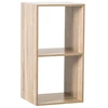 AC-DÉCO 5five Bücherregal mit 2 Schubladen für die Wohnraumorganisatio...