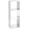 AC-DÉCO 5Five Holzmodulares Regal mit 3 Etagen | Bücherregal & Raumtei...