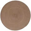 Secret de Gourmet Platzdeckchen aus Taupe Rund & geflochten - Elegante...