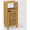 5five Badezimmer Aufbewahrung Schrank: Bambus-Badregal mit 4 Etagen, 3...