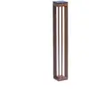 LED-Solarleuchte Borne mit Sensor, 90 cm, corten