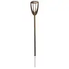 LED-Solarleuchte Tulip mit Erdspieß, corten