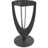 LED-Solarleuchte Tulip mit Standfuß, grau
