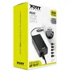 Port Designs PowerSupply 65W ASUS (65 W), Notebook Netzteil, Schwarz