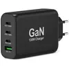 Port Designs POWER SUPPLY 130 W - TYPE C PD GAN - EU (130 W, 4 Ports),...
