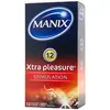 Manix Kondome Xtra Vergnügen 12 Einheiten One Size