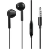 WOW, Kabelkopfhörer 1,2m mit Mikrofon & 3.5mm Klinkenstecker, Schwarz