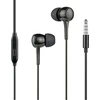WOW, In-Ear Kabelkopfhörer 1,2m mit Mikrofon & 3.5mm Klinke, Schwarz