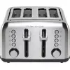Stainless Steel 4 short slots Toaster