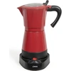 Livoo Elektrische Espressokocher Mokka 0,3 L 480 W Rot