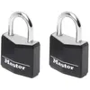 Master Lock, Vorhängeschloss, breites Vorhngeschloss mit massivem Alum...