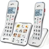 Geemarc AmpliDECT 595 DUO : 2 schnurlose verstärkte 50 dB Schwerhörige...