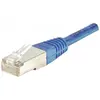 EXC Exertis Connect Patchkabel F/UTP, CAT.5e, blau, 10,0 m Patchkabel ...