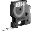 DYMO Langlebiges D1-Schriftband 12 mm x 5,5 m Schwarz-Weiß-Etiketten