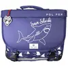 Schulranzen Kind Pol Fox Shark Bleu 38x14x32 cm