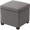 HOMCOM Aufbewahrungshocker 30 L, Aufbewahrungshocker mit abnehmbarem D...