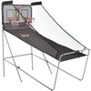 HOMCOM Faltbarer Basketballkorb Basketballspiel 8 Modi Arcade Double S...