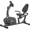 HOMCOM Liege-Heimtrainer Hometrainer magnetisch LCD-Display verstellba...