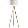 HOMCOM Stehlampe im skandinavischen Stil 40 W max. Abmessungen Ø 45L x...