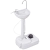 Outsunny Tragbare Handspüle für Garten & Camping 17L Wassertank mit Ha...