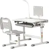 HOMCOM Kinder Schreibtisch mit Stuhl - Kinder Schreibtisch und Stuhl S...