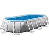 Intex UTF00149 Ovale Pool-Luftpolsterabdeckung   160 Mikron   Blau