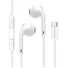 Mayaxess, USB-C Kabelkopfhörer mit Mikrofon für iPhone 17 Air, Weiß