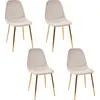 Royal Taupe Design Chair Home Deco Factory