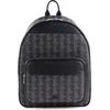 LACOSTE Laptoprucksack Rucksack mit Laptopfach Backpack Noir Gris schw...