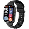 Ledwood, Smartwatch LD80 Plus IP54 mit Bluetooth-Telefonie, Schwarz