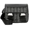 Lacoste, Unisex, Handtasche, The Blend Messenger, Grau, Schwarz