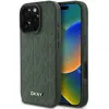 Dkny Pu Leather Grid Pattern Magsafe Iphone 16 Pro Handyhülle One Size