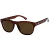 Polarisierte Sonnenbrille Quiksilver Tagger Braun TU