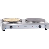 Casselin CCD35E, 2 Crepe(s), Edelstahl, 35 cm, Eisenguss, Drehregler, ...