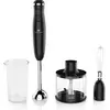 CONTINENTAL EDISON CEHB01 Stabmixer, schwarz   400 W   550 ml Messbech...