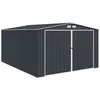 Metallgarage 18,2 m² - mit Anker -Kit enthalten