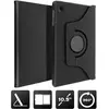 Akashi 360 Rotating Folio Case Black Stand Position For Samsung Galax ...