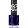 Rimmel London 60 Seconds Super Shine 563 Midnight Rush Maniküre-set 8 ...