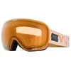 Skibrille Damen Roxy Popscreen Adapt Marron TU