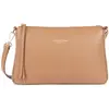Lancaster Clutches mit Reißverschluss Dune Kamel